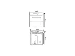 Духовка електрична DUAL COOK Samsung NV7B4545VAK - мініатюра 2
