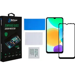 Захисне скло BeCover для Infinix Smart 6 (X6511B) Black (707602) - мініатюра 2