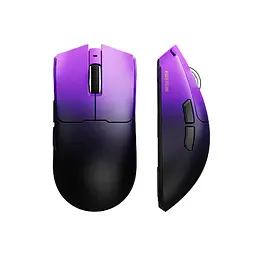 Ігрова бездротова мишка EWEADN S9 Pro / Три режими підключення / Сенсор PAW3395 / 26000 DPI/ Purple