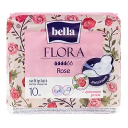 Гігієнічні прокладки Bella Flora Rose 10 шт. (BE-012-RW10-096) - мініатюра 2