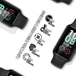 Гідрогелева плівка на годинники ArmorStandart Amazfit Band 7 захисна плівка для смарт годинників прозора (ARM66547) - мініатюра 2