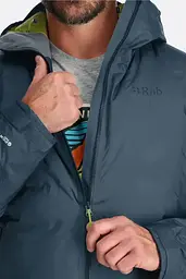 Мембранна чоловіча тепла куртка Rab Valiance Jacket M Чорний - мініатюра 5