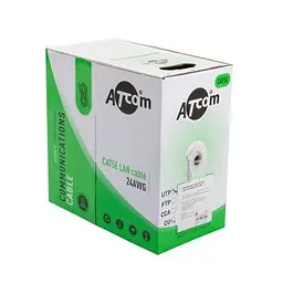 Кабель мережевий Atcom UTP 305м cat.5e Standart CCA (7944) - мініатюра 2