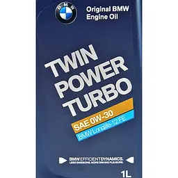 Моторне мастило BMW Twinpower Turbo Oil Longlife-12 FE SAE 0W-30 1 л (83212365935) - мініатюра 3