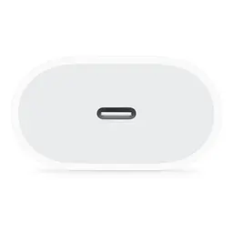 Зарядний пристрій 20W USB-C Power Adapter MHJ83ZM, швидка зарядка для iPhone, iPad, AirPods та Apple Watch, Original (ARM57944) - мініатюра 3