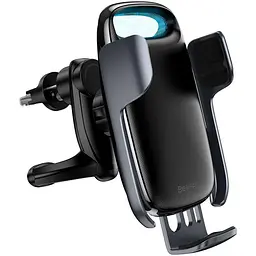 Автомобільний тримач холдер із БЗУ Baseus Wireless Charger Xiaomilky Way Bracket Holder WXHW02-01 Black - мініатюра 6