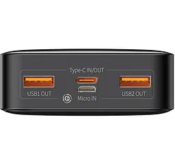 Повербанк Baseus Bipow 20000 mAh 20 W Black (PPDML-M01) - мініатюра 4