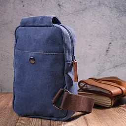 Сумка Vintage через плече з щільного текстилю 15х22х6 см Vintage 15х22х6 см sum0021427 - мініатюра 8
