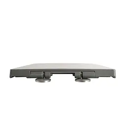Сидіння-кришка для унітазу Mixxus Premium Seat Cover Quadro-2004 425x358x32mm дюропласт gray MP6686, Графит - мініатюра 2