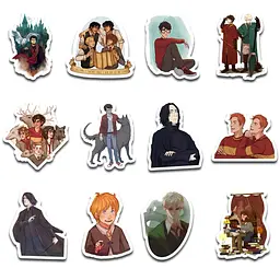 Стікерпак GeekLand Harry Potter 45 штук (SP HP 01) - мініатюра 4