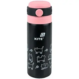 Термос Kite 500 мл, чорний (K25-1222-3)