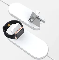 Бездротовий зарядний пристрій Primo Qi AirPower для iPhone та Apple Watch білий - мініатюра 3