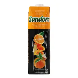 Нектар Sandora Коктейльна колекція апельсиновий неосвітлений пастеризований 950 мл - мініатюра 4