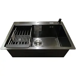 Кухонна мийка Romzha Arta U-600S BL - мініатюра 5