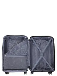 Валіза середня M поліпропілен Worldline Airtex 282 74л 64×41×26см Синій - мініатюра 11