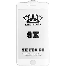 Захисне скло Tempered Glass 9K Full Glue Apple iPhone 6/6s white