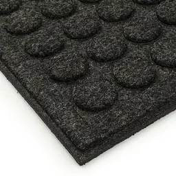 Килимок придверний MultyHome Contours Rounds 45x75 см антрацит (128305) - мініатюра 2