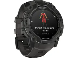 Смарт-годинник Garmin Instinct 3 50mm AMOLED Black with Charcoal Band (010-03020-00) - мініатюра 2