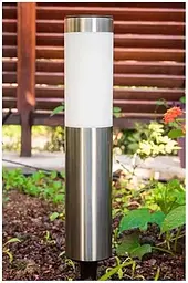 Світильники для газону Warm Solar Pillar Light Світлодіодний світильник на сонячній батареї 2 шт - мініатюра 4