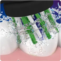 Насадки для електричної зубної щітки Oral-B Cross Action EB50 Black Edition 4 шт. - мініатюра 5