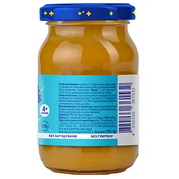 Уцінка. Набір пюре фруктове Elfik Magic Яблуко склобанка 1020 г (6 шт. х 170 г)  - мініатюра 2