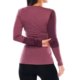 Термофутболка Ortovox 185 Rock'n'Wool Long Sleeve Wms - мініатюра 4