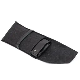 Чоловіча шкіряна барсетка GRANDE PELLE 10х20,3х3 см acs0016100 - мініатюра 6