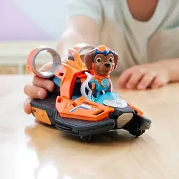 Рятувальний автомобіль - трансформер Paw Patrol Щенячий патруль. Мегакіно. з водієм Скай (SM17776/6450) - мініатюра 6