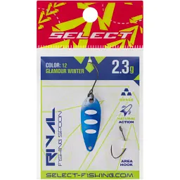 Блешня Select Rival 2.3g 30mm #12 Glamour Winter - мініатюра 2