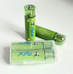 Акумулятор USB FluCat AA 1.5V 1450 mAh 2 шт. в комплекті - мініатюра 3