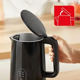 Електрочайник Tefal Thermo Protect Control 1.5 л Strix чорний (KO6518E0) - мініатюра 10