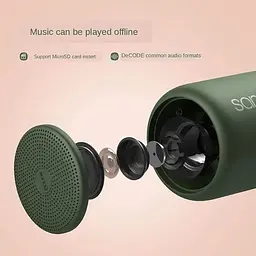 Портативна колонка Sanag X6S зелений - мініатюра 3