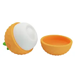 Кліторальний вібратор з пульсацією Pretty Love Pineapple Secret, помаранчевий PRETTY LOVE BI-300064-1 103513 - мініатюра 4