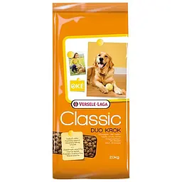 Сухий преміум корм для собак Versele-Laga Classic Dog Duo Krok Верселе-Лага Класік ДУО КРОК 20 кг (380130)