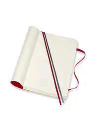 Записник Moleskine Classic Expanded середній, Нелінований Червоний М'який (QP618EXPF2) - мініатюра 5
