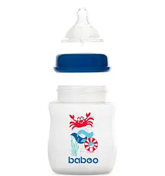 Пляшечка для годування Baboo Морський краб, 150 мл (90405) - мініатюра 2