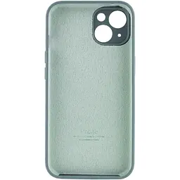 Чохол Silicone Case Full Camera Protective AA Apple iPhone 13 6.1" Зелений / Pine green - мініатюра 2
