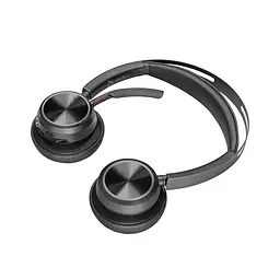 Навушники Poly Voyager Focus 2 MS Stereo USB-C + USB-C/A Adapter + Charging Stand Black (9T9J6AA) - мініатюра 4