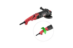 Кутова шліфувальна машина болгарка електрична Intertool Storm WT-0225 1200Вт x 125 мм - мініатюра 6