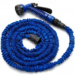 Шланг поливальний MAGIC HOSE, що розтягується, 75м Blue (do163)
