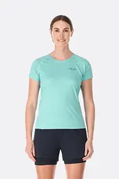 Футболка жіноча Rab Sonic Tee Womens 12 Світло-блакитний