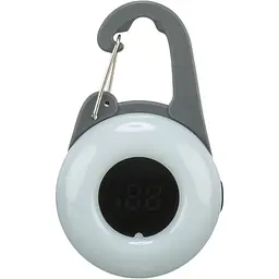 Брелок-ліхтарик Trixie для нашийника USB d = 4 × 6.5 см графіт (13454) - мініатюра 2