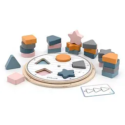 Дерев'яна гра-сортер Viga Toys PolarB Фігури (44050) - мініатюра 3