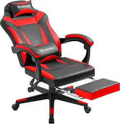 Крісло ігрове Defender Cruiser 50 мм Клас 4 підніжка Black/Red - мініатюра 5