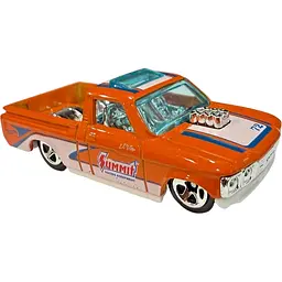 Базова машинка Hot Wheels Drag Racers Custom 72 Chevy Luv помаранева (5785) JJJ80-N521 - мініатюра 2