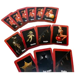 Настільна гра Fun Games Shop Мафія пластикова (укр.) (58263) - миниатюра 3