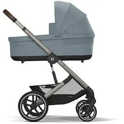 Прогулянкова коляска Cybex Balios S Lux TPE Stormy Blue з бампером (524001195) - мініатюра 5
