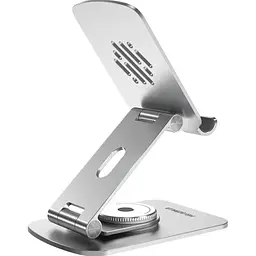 Підставка для смартфона Blueo Rotary Folding Silver (P012-SLR) [129084] - мініатюра 4