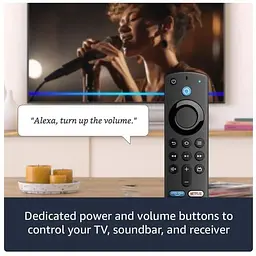 ТБ-приставка Amazon Fire TV Stick HD 3 Gen розумна (B07ZZVX1F2) - мініатюра 4