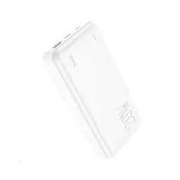 Портативний акумулятор Hoco J87A Tacker 20000 mAh зовнішній білий - мініатюра 3